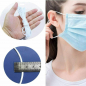 Preview: Gummiband (Gummikordel), weiß, Ø 3mm, 10m, für Atemschutz-Masken, zum selbernähen