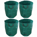 VABIONO ® Gartensack Rasensack Laubsack 270 Liter Müllsack Abfall-Sack 4 Stück